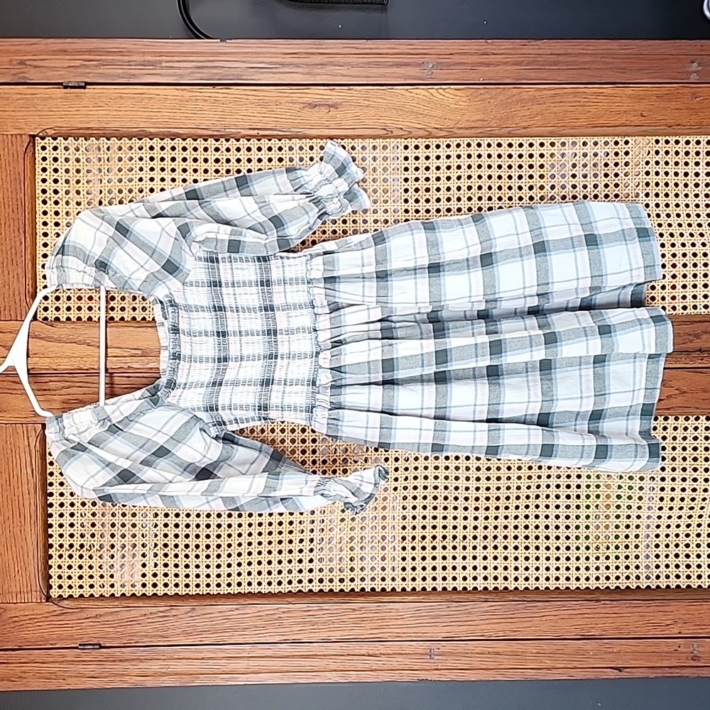 Madewell plaid dress